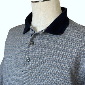 Ping Collection Polo Shirt - Size Large - 100% Mercerized Cotton - Blue